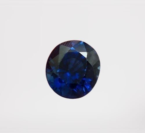 0.85CT 非加熱ゴージャスなカシミールブルー 100% 天然サファイア