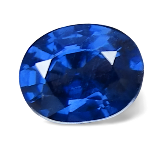 0.79CT SPLENDID OVAL 100% NATURAL BLUE SAPPHIRE