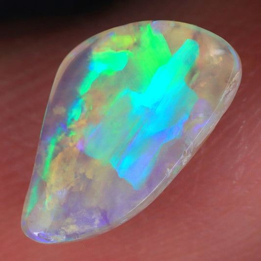 0.85CT EXCELLENT 100% NATURAL LIGHTNING RIDGE LIGHT OPAL