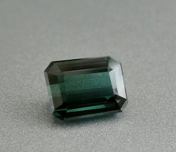 0.89CT 希少なエクセレント オクタゴン 100% 天然ブルー トルマリン