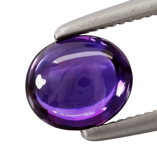 0.91CT SPLENDID OVAL 100% NATURAL RICH PURPLE SAPPHIRE