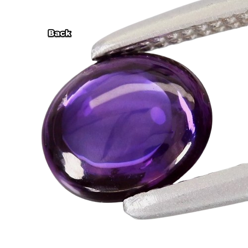 0.91CT SPLENDID OVAL 100% NATURAL RICH PURPLE SAPPHIRE