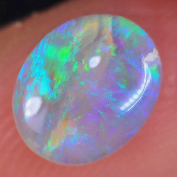 1.02CT EXCELLENT 100% NATURAL LIGHTNING RIDGE LIGHT OPAL