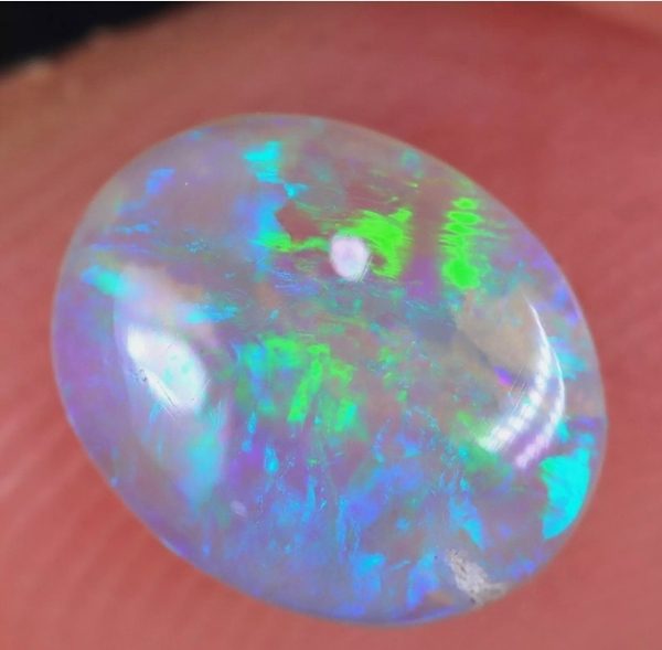 1.02CT EXCELLENT 100% NATURAL LIGHTNING RIDGE LIGHT OPAL