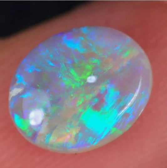 1.02CT EXCELLENT 100% NATURAL LIGHTNING RIDGE LIGHT OPAL