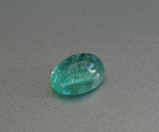 1.07CT SPLENDID OVAL CAB 100% NATURAL COLUMBIAN EMERALD