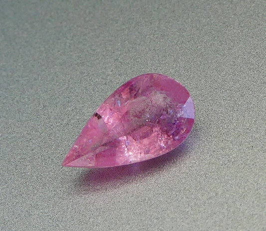 1.09CT UNHEATED SPLENDID PEAR 100% NATURAL PINK COPPER TOURMALINE