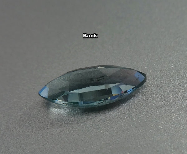 1.11CT SPLENDID MARQUISE CUT 100% NATURAL TEAL BLUE SPINEL