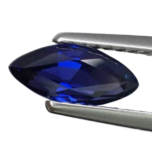 1.14CT UNHEATED MARQUISE 100% NATURAL RICH BLUE SAPPHIRE