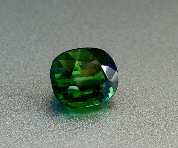 1.14CT SPLENDID CUSHION 100% NATURAL BLUISH GREEN TOURMALINE