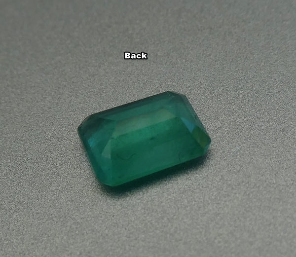 1.15CT SPLENDID OCTAGON 100% NATURAL GREEN EMERALD