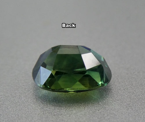 1.16CT EXCELLENT OVAL CUT 100% NATURAL BLUE GREEN SAPPHIRE