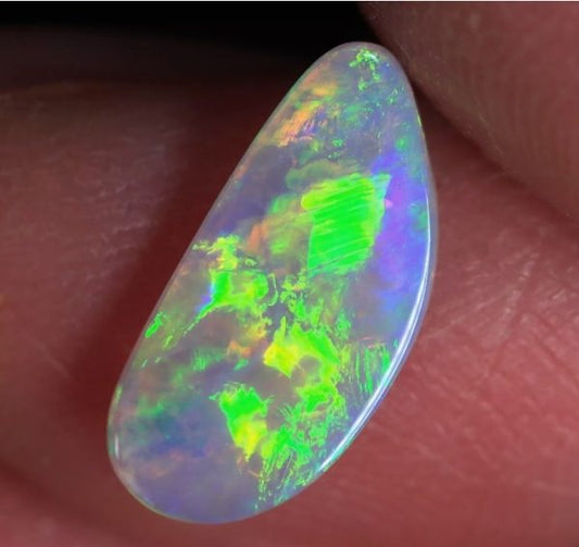 1.20CT EXCELLENT 100% NATURAL LIGHTNING RIDGE LIGHT OPAL