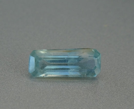 1.22CT SPLENDID OCTAGON CUT 100% NATURAL GREENISH BLUE SAPPHIRE