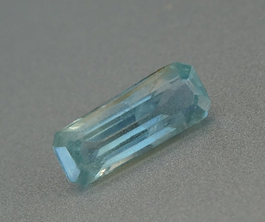 1.22CT SPLENDID OCTAGON CUT 100% NATURAL GREENISH BLUE SAPPHIRE