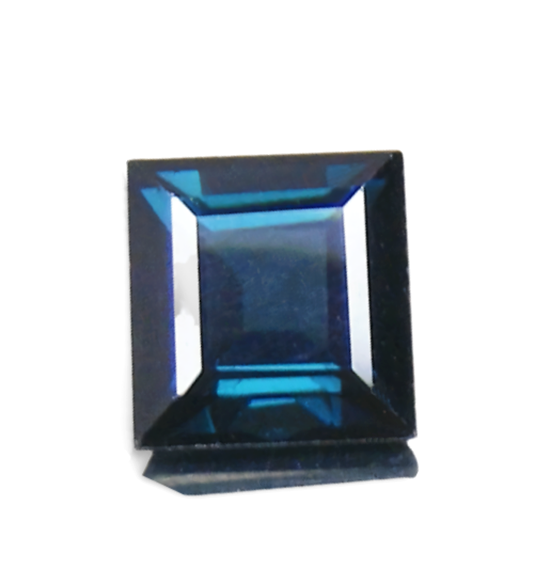 1.25CT RARE EXCELLENT PRINCESS CUT 100% NATURAL BLUE TOURMALINE