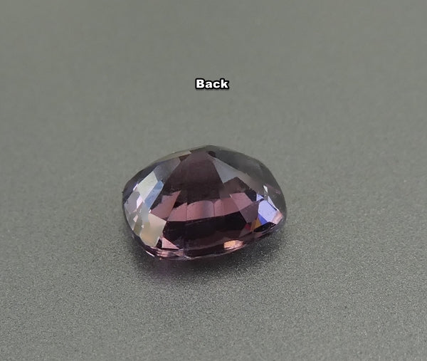 1.27CT SPLENDID CUSHION CUT 100% NATURAL PURPLE PINK SPINEL