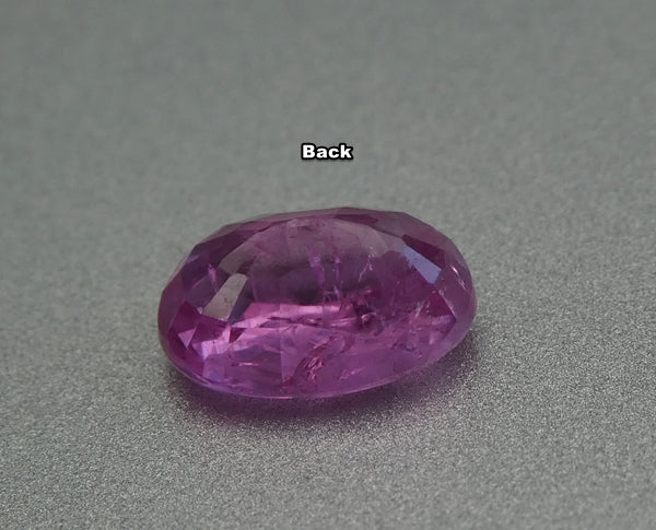 1.30CT SPLENDID OVAL CUT 100% NATURAL PINK SAPPHIRE