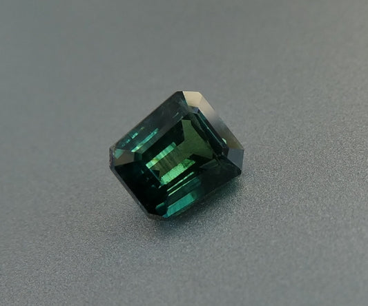 1.30CT UNHEATED FANCY CUT 100% NATURAL GREEN BLUE SAPPHIRE