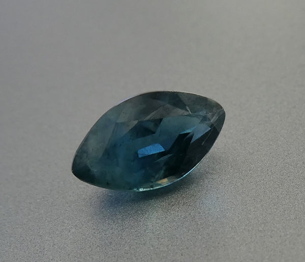 1.33CT SPLENDID MARQUISE CUT 100% NATURAL BLUE GREEN SAPPHIRE