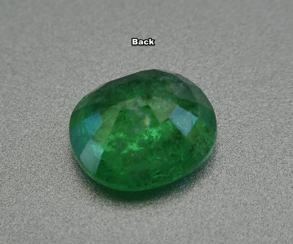 1.35CT SPLENDID OVAL CUT 100% NATURAL GREEN TSAVORITE GARNET