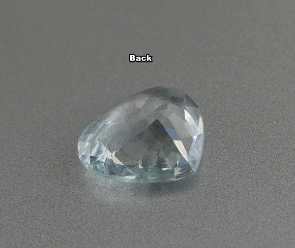 1.50CT SPLENDID HEART SANTAMARIA BLUE 100% NATURAL AQUAMARINE