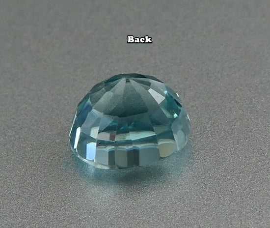 1.87CT 素晴らしいオーバルカット 100% 天然ブルージルコン