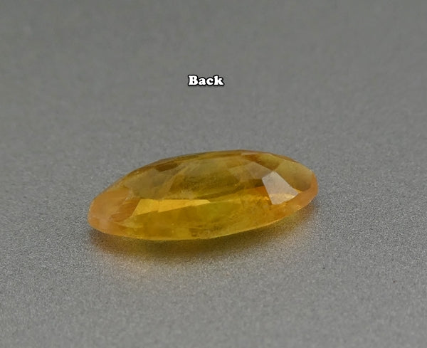 1.54CT EXCELLENT BIG MARQUISE CUT NATURAL YELLOW SAPPHIRE