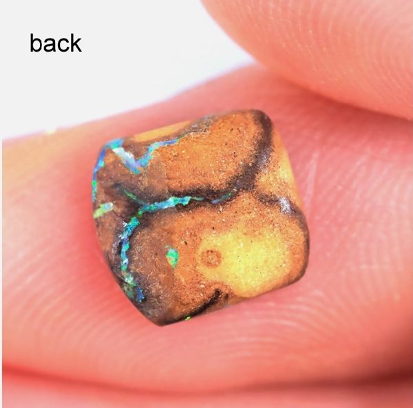 1.56CT EXCELLENT UNIQUE 100% NATURAL AUSTRALIAN BOULDER OPAL