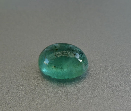 1.63CT SPLENDID OVAL CAB 100% NATURAL COLUMBIAN EMERALD