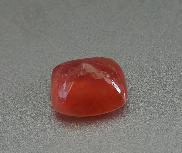 1.78CT SPLENDID CUSHION CAB NATURAL HOT ORANGE SAPPHIRE