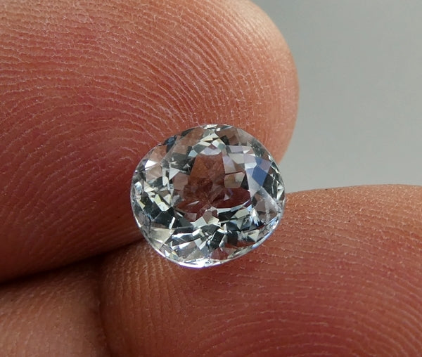 1.84CT EXCELLENT CUSHION SANTAMARIA BLUE 100% NATURAL AQUAMARINE