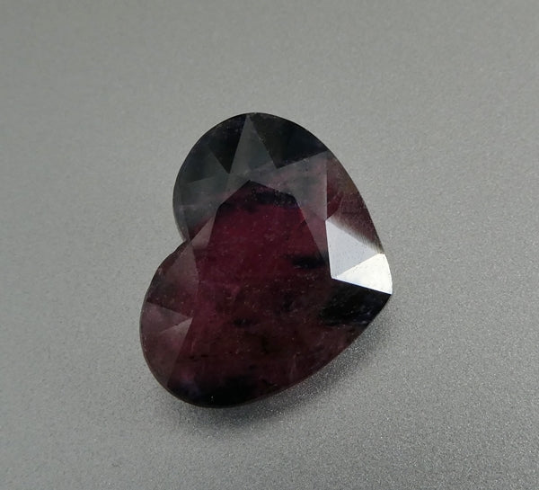 10.30CT UNHEATED HUGE HEART CUT 100% NATURAL BLOOD RED RUBY