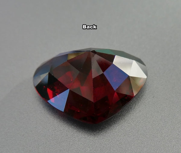 11.43CT EXCELLENT HUGE HEART ORANGE RED 100% NATURAL SPESSARTITE