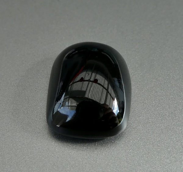 18.03CT UNHEATED EXCELLENT HUGE CUSHION 100% NATURAL BLACK SPINEL