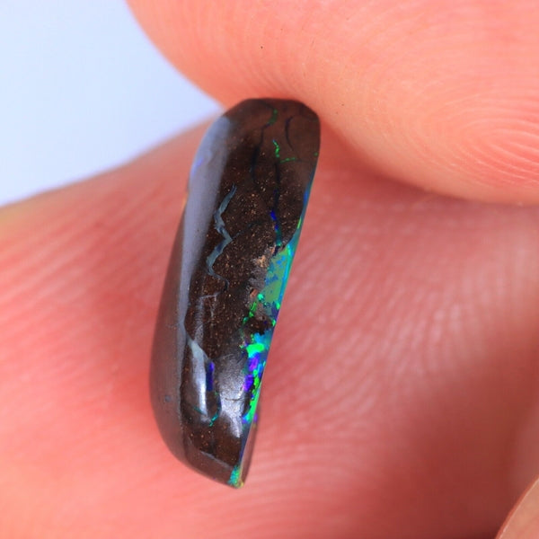 2.27CT UNHEATED EXCELLENT 100% NATURAL AUSTRALIAN BLACK BOULDER OPAL