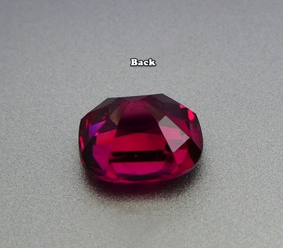 2.61CT EXCELLENT HUGE CUSHION 100% NATURAL PURPLE PINK RED UMBALITE