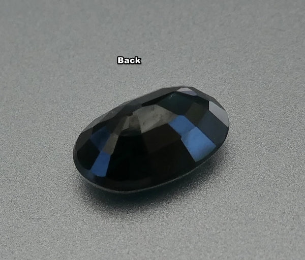 2.76CT SPLENDID BIG OVAL 100% NATURAL BLUE GREEN SAPPHIRE