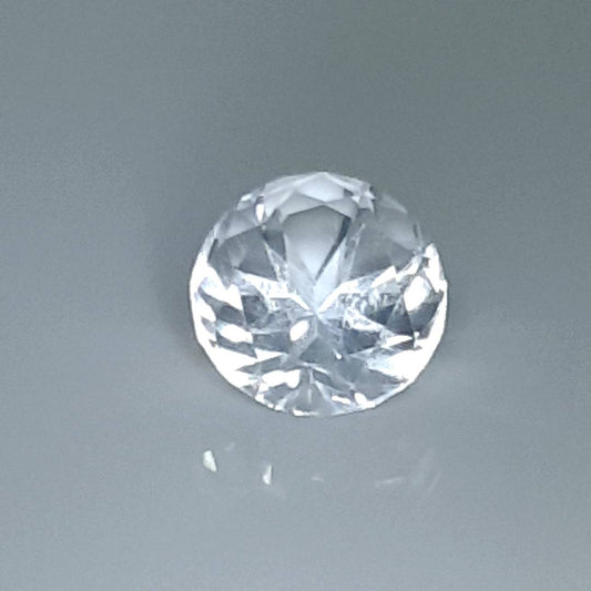 6.16CT DAZZLING CUSTOM CUT NATURAL WHITE QUARTZ