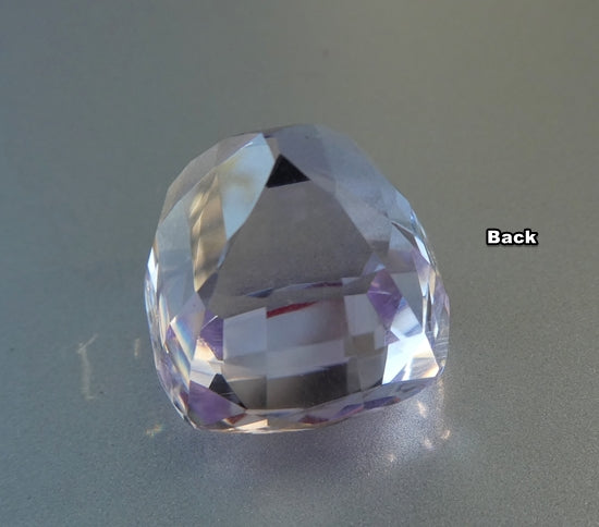 23.45CT RARE EXCELLENT CUSTOM CUT 100% NATURAL LAVENDER PURPLE AMETHYST