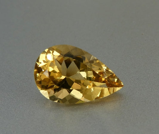 3.06CT BEAUTIFUL HUGE 100% NATURAL (YELLOW EMERALD) GOLDEN YELLOW BERYL