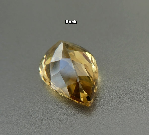 3.06CT BEAUTIFUL HUGE 100% NATURAL (YELLOW EMERALD) GOLDEN YELLOW BERYL