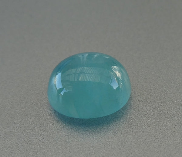 3.23CT SPLENDID OVAL CAB 100% NATURAL GREENISH BLUE GRANDIDIERITE