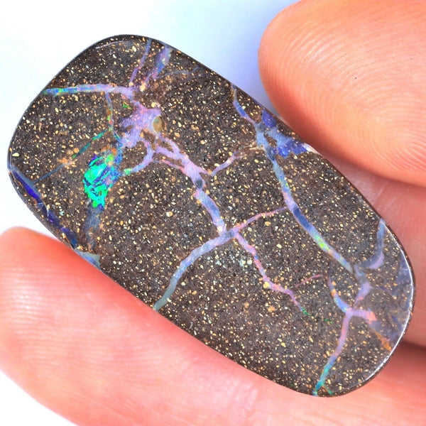 35.40CT UNHEATED HUGE 100% NATURAL AUSTRALIAN BOULDER OPAL