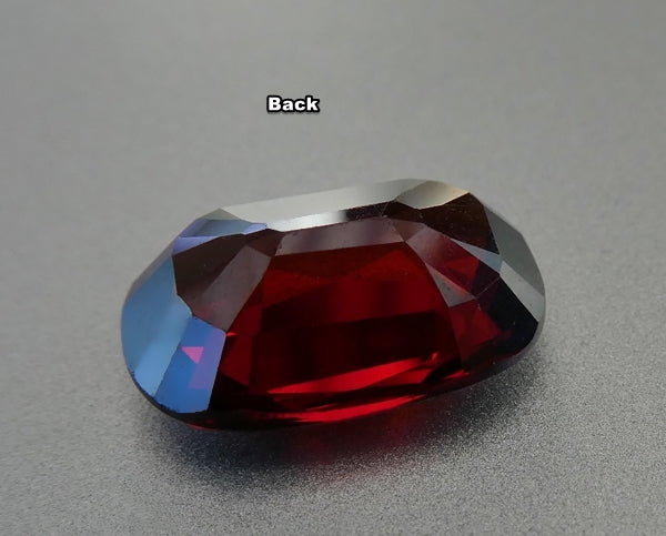 4.40CT SPLENDID BIG CUSHION 100% NATURAL ORANGE RED SPESSARTITE