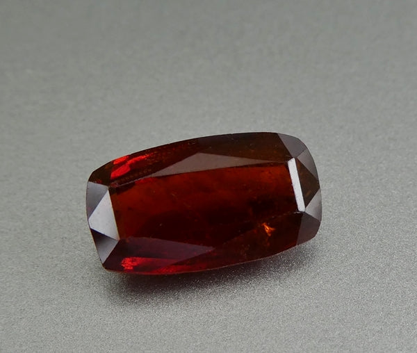 4.56CT EXCELLENT HUGE CUSHION 100% NATURAL ORANGE RED SPESSARTITE