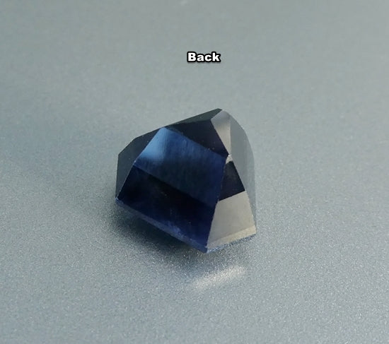 4.79CT UNHEATED FANCY CUT 100% NATURAL DARK BLUE TOURMALINE