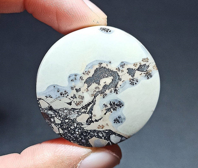 58.20CT RARE EXCELLENT PICTURESQUE INDONESIAN LANDSCAPE JASPER