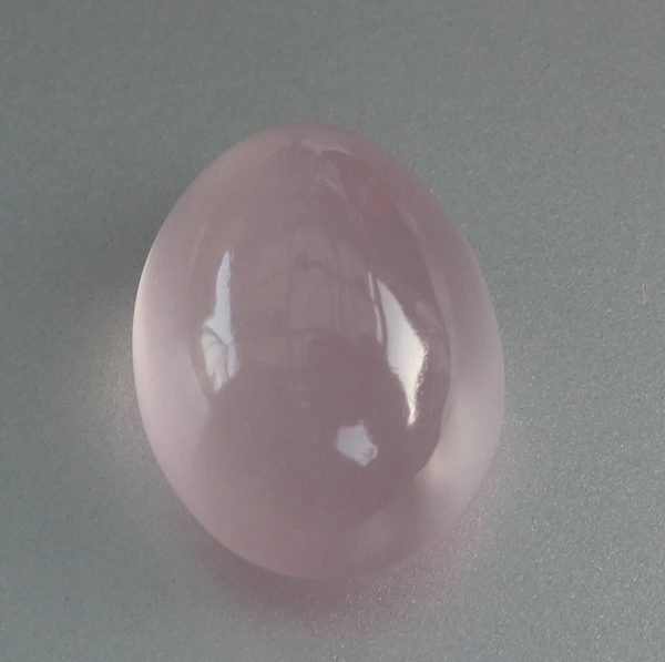 58.80CT UNHEATED HUGE OVAL 100% NATURAL ROSE QUARTZ