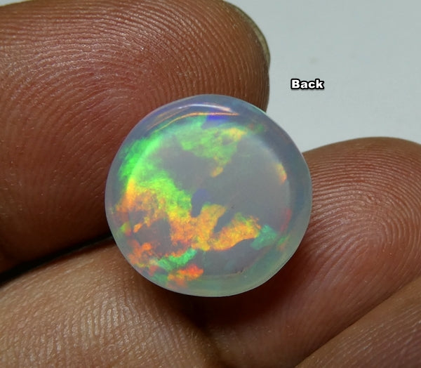 7.40CT UNTREATED RAINBOW FLASHING HUGE 100% NATURAL CRYSTAL OPAL